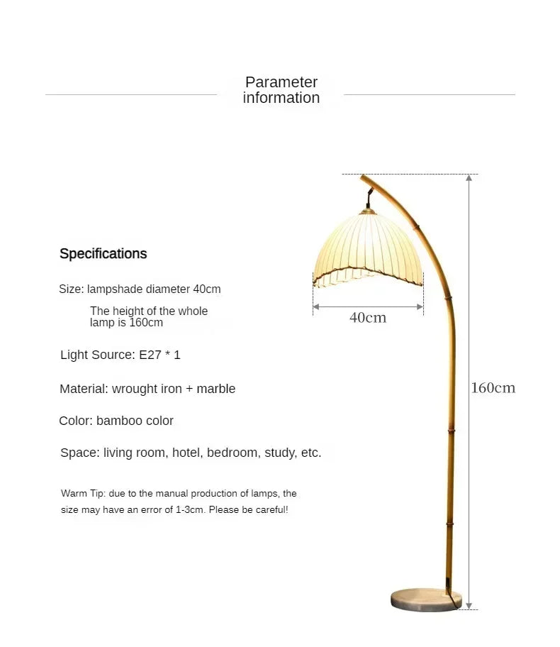 CIELO | ZEN BAMBOO LED FLOOR LAMP