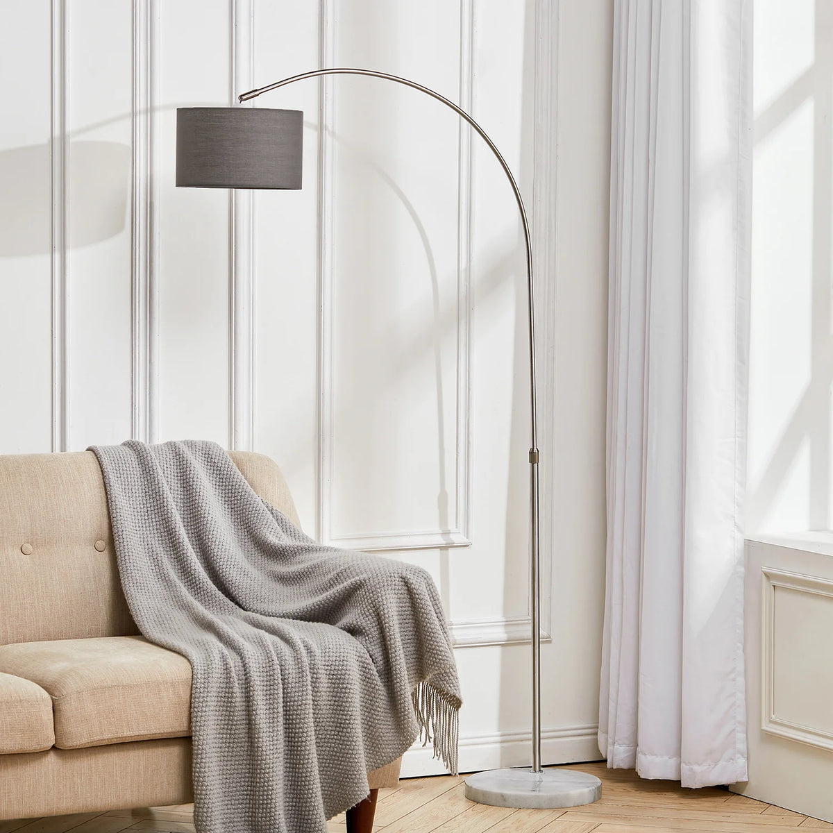 PURO | MARBLE ARCH FLOOR LED LAMP