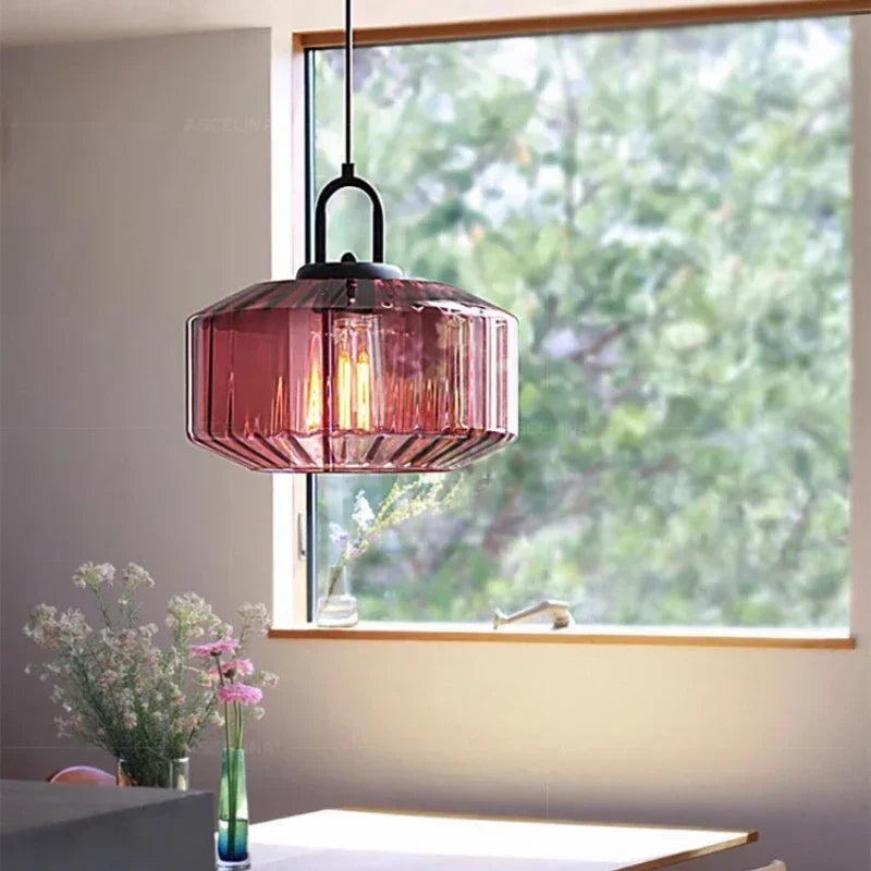 ARLO | COLOURED GLASS PENDANT LIGHT
