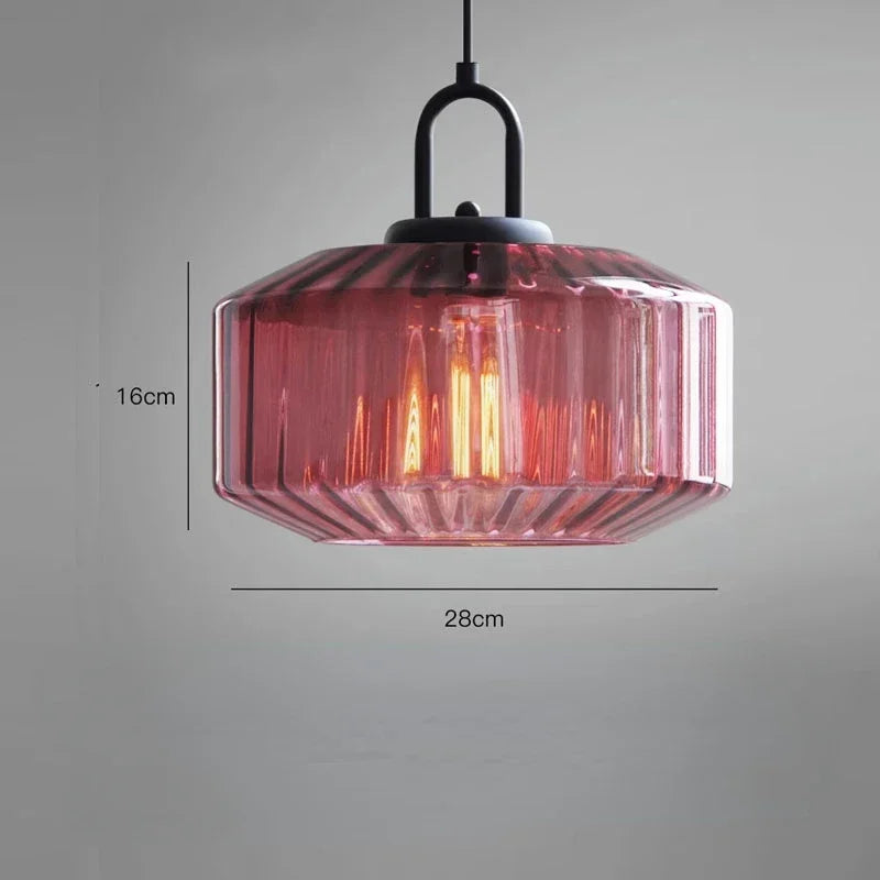 ARLO | COLOURED GLASS PENDANT LIGHT