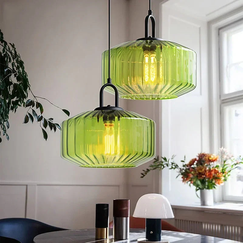 ARLO | COLOURED GLASS PENDANT LIGHT